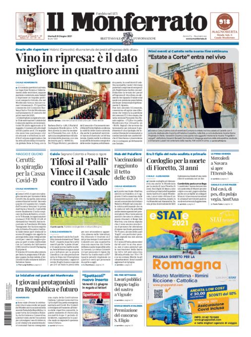 Il Monferrato - Edizione 44 del 08/06/2021